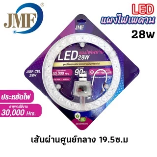 JMF แผงไฟแม่เหล็ก แผ่นชิป แผงไฟ ไฟเพดานLED โคมไฟเพดาน ขนาด 28W/36W/48W/60W/72W แผงไฟพดาน LED กลม