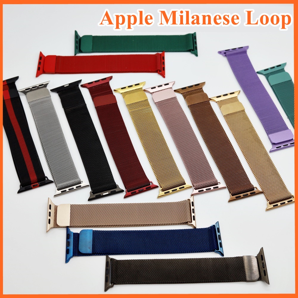 ?สาย Apple Watch Milanese Loop วัสดุ สแตนเลสสตีล?. 
