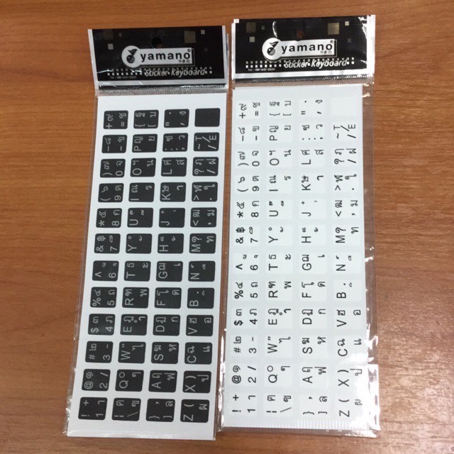 #สติกเกอร์คีย์บอร์ด #KeyboardSticker #ภาษาไทย #Thai #ภาษาอังกฤษ #English