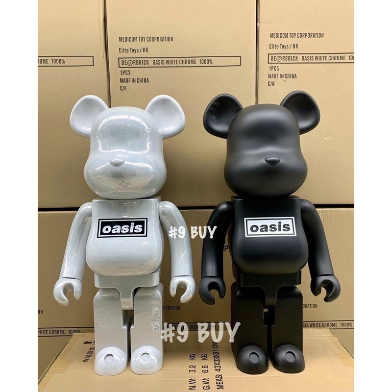 店内全品ﾎﾟｲﾝﾄ2倍!! ベアーブリック Be@rbrick 1000% OASIS - 通販