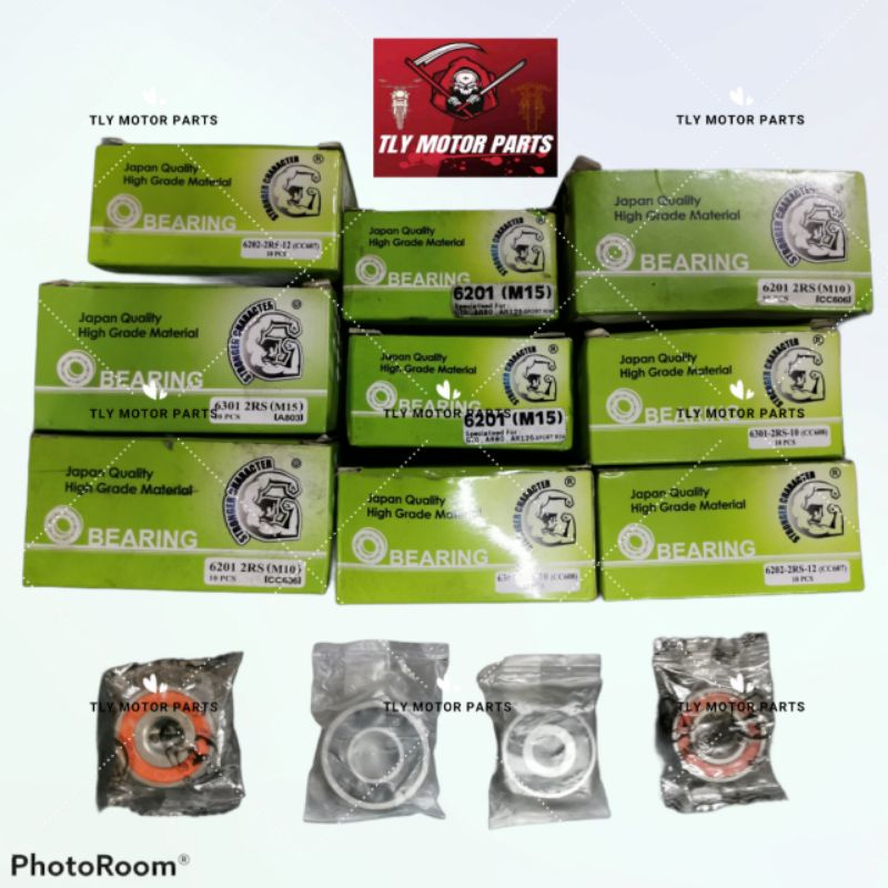 ล้อ SEPICAL BEARING 6301-2RS(M15)/6301-2RS(M10)/6201-2RS(M10)/6201-2RS(M15)/6202-2RS(M12)