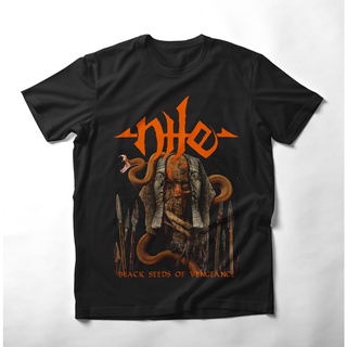 เสื้อยืดคอกลมเสื้อยืด พิมพ์ลาย NILE MUSIC DISTRO ของแท้ สําหรับผู้ชายS-5XL