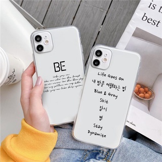 เคสโทรศัพท์มือถือ แบบใส ลาย Goes On word สําหรับ iphone 6 6s 7 X XS XR XSMax 11pro 12 pro 13 promax