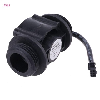 kiss G1" Water Flow Hall Effect Sensor Switch Flow Meter Flowmeter Counter 1-60L/min