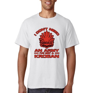 [COD]เสื้อยืด พิมพ์ลาย Andromeda Parody I Don Need An Army Ive Got A Krogan สําหรับผู้ชาย