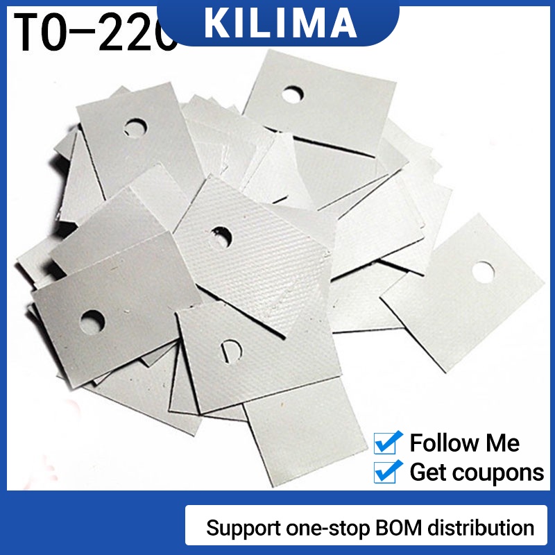 ทรานซิสเตอร์ฉนวนกันความร้อน TO-220 TO-3P เข้ากันได้กับฉนวนไมก้า