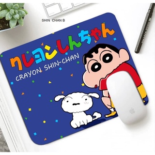 SHIN CHAN B แผ่นรองเม้าส์ แผ่นรองเมาส์ เมาส์ สี่เหลี่ยม ลาย SHIN CHAN B ชินจัง ขนาด 21 x 26 cm สวยงามน่าใช้งาน BY PMLY