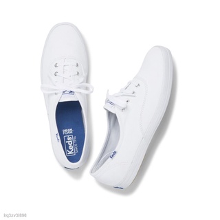 KEDS WF34000 รองเท้าผ้าใบ แบบผูกเชือก รุ่น CHAMPION CORE CVO สีขาว