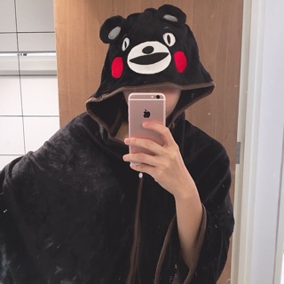 ผ้าคลุม คุมะมง (kumamon)