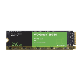 240GB | 480GB | 960GB SSD (เอสเอสดี) WD GREEN SN350 PCIe/NVMe M.2 2280 (WDS240G2G0C | WDS480G2G0C | WDS960G2G0C) ประกัน 3 ปี