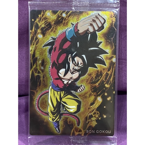 Dragon Ball Card Son Goku Super Saiyan 4