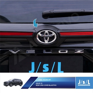 Hitam Veloz 2022 อุปกรณ์เสริม โลโก้ด้านหลัง JSL Blacktivo