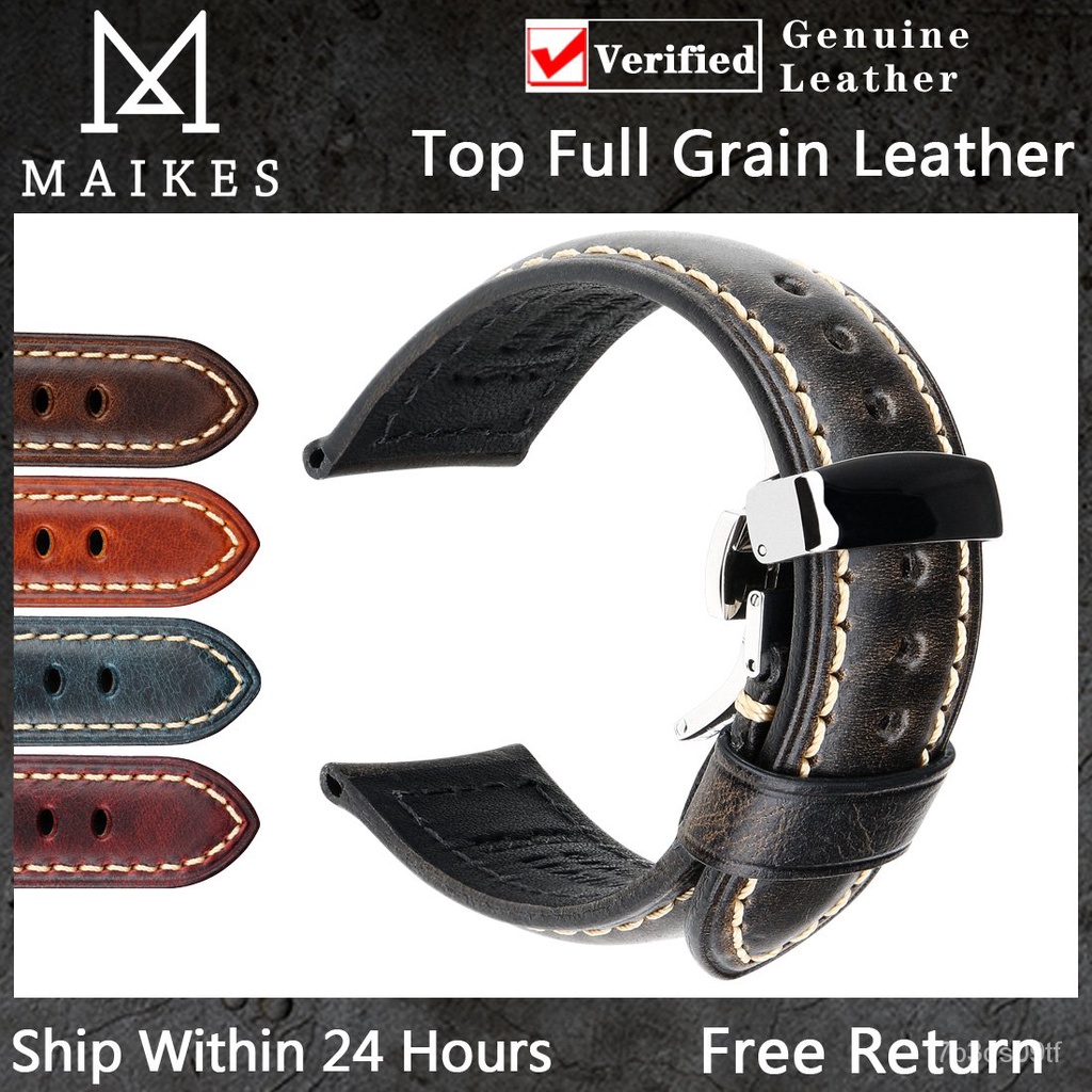 Trendy Elegance Full Grain Leather Watches Band A167-641_K0025880 main image 1