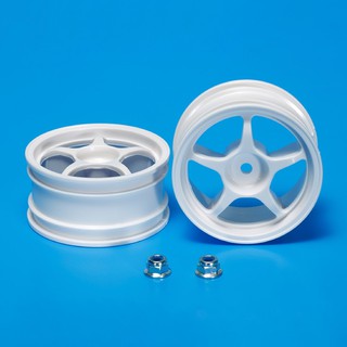 TAMIYA 53232 ONE-PIECE RACING SPOKE WHEELS (1 PAIR) 26mm