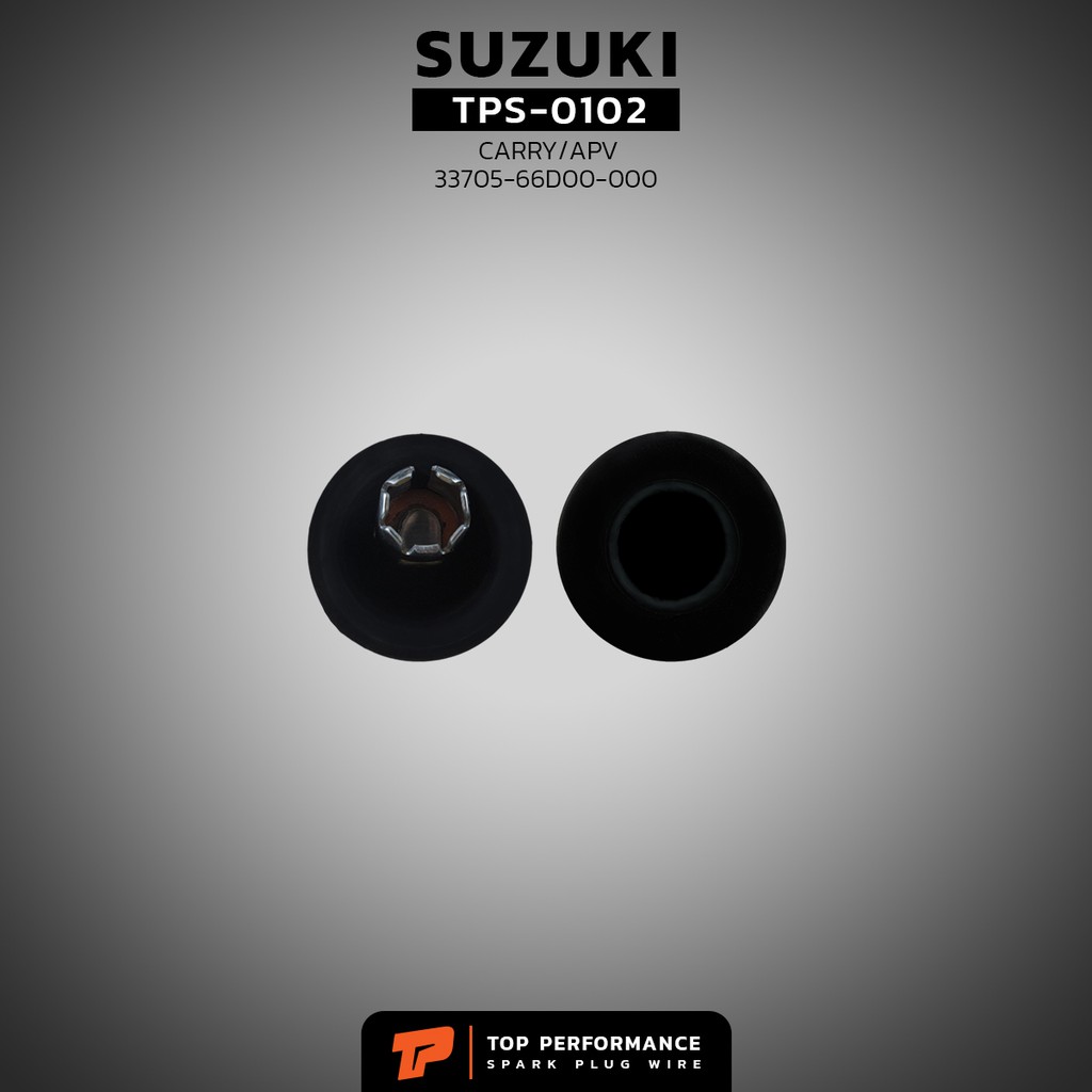 สายหัวเทียน SUZUKI - CARRY / APV / 33705-68D00-000 ตรงรุ่น TPS-0102 TOP PERFORMANCE MADE IN JAPAN สายคอยล์ ซูซูกิ แครี่ - รูปที่ 2