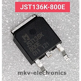 JST136K , JST136K-800E ใช้แทน JST04K-800TW , TRIAC 4A 800V TO-252 เอ็มเควีอิเล็คทรอนิคส์ รหัสสินค้า M02703