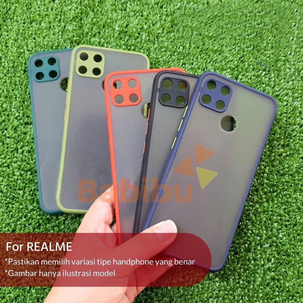 เคส Aero Realme A1k C2 C20 7 Pro 9 9i 9 Pro Plus Skin Feel Matte