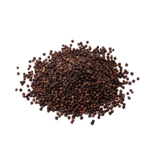 พริกไทยเม็ดดำ (ขวดฝาบด) 50 กรัม ตรา ผึ้งหลวง - Black pepper corn with grinder cap 50 g.