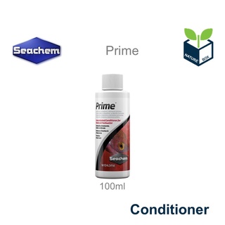 Seachem Prime Aqua Conditioner 100ml น้ำยาเข้มข้น กำจัดคลอรีน คลอรามีน แอมโมเนีย ไนเตรท ไนไตรท์ ในตู้ไม้น้ำ ขนาด 100 มล.