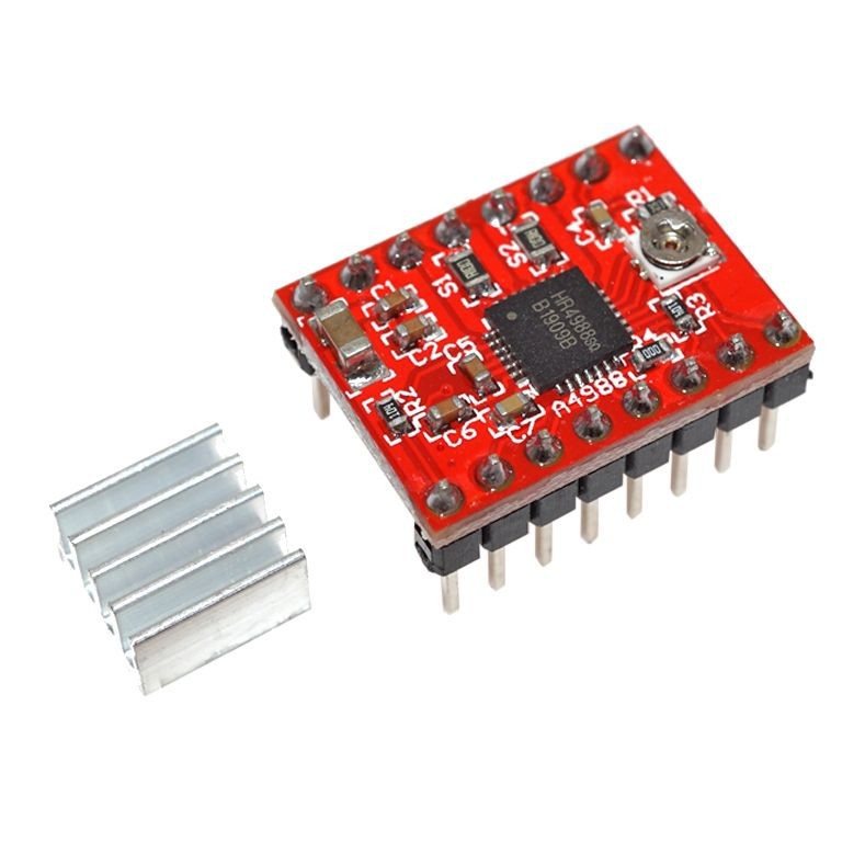 ไดร์เวอร์มอเตอร์ Stepper Reprap A4988 A 4988 เครื่องพิมพ์ Arduino 3D 4988