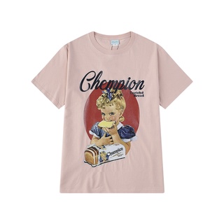 ‘’Champion” เสื้อยืดสตรีทโอเวอร์ไซส์ Champion Oversized T-Shirt