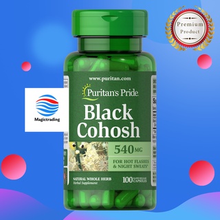 Puritan’s Pride Black Cohosh 540 mg / 100 Capsules