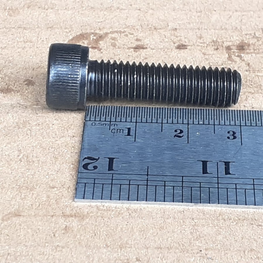 M8X30 STEEL L-BOLT นําเข้า TAIWAN / M8 X 30 STEEL L-BOLT / M8X30 สีดําเหล็ก L-BOLT นําเข้า ERLINDAJA