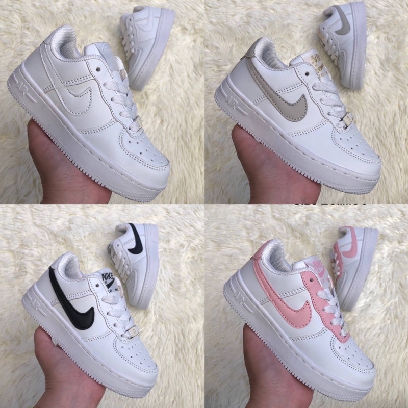 New For kids รองเท้าผ้าใบของเด็ก(25…36) เด็กผู้หญิงผู้ชายเบาใส่สบายแบบผูกเชือก