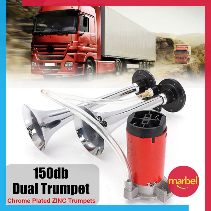 Tellet Dual Air Horn 150dB 12V TZ-320