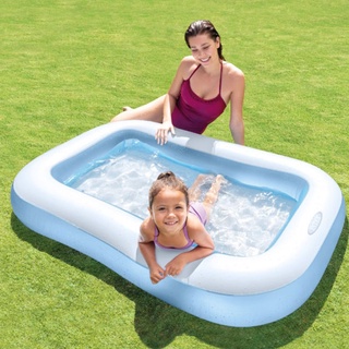 INTEX สระเป่าลม สระน้ำเป่าลม ทรงสี่เหลี่ยมผืนผ้า Inflatable Rectangular Pool รุ่น 57403