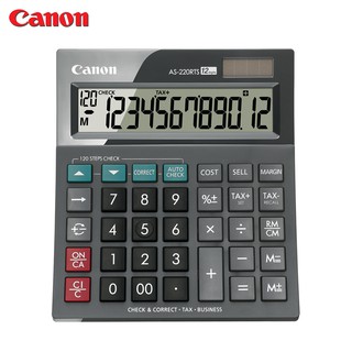 Canon AS-220RTS เครื่องคิดเลข 12 หลัก