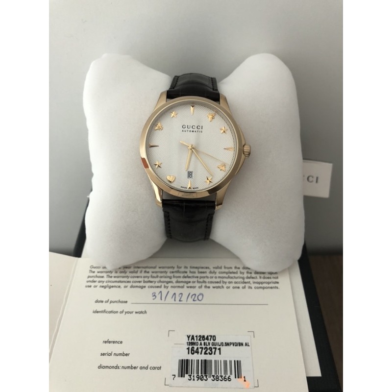 แท้ 💯GUCCI G-TIMELESS AUTOMATIC YA126470 ประกันศูนย์