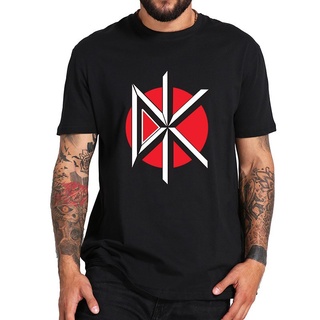 ใหม่ เสื้อยืดแขนสั้น ผ้าฝ้าย 100% พิมพ์ลายโลโก้ภาษาอังกฤษ Dead Kennedys Punk Rock Band ใส่สบาย ไซซ์ EU