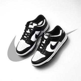 (พร้อมส่ง) Nike Dunk Low Retro "Black-White" (แท้100%)