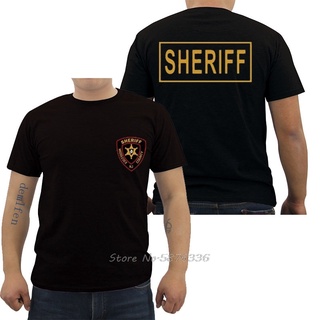 [S-5XL] ใหม่ เสื้อยืด ผ้าฝ้าย พิมพ์ลายอนิเมะ Sheriff MiddleSex County Jersey NJ Police United States สไตล์ฮาราจูกุ สตรีท