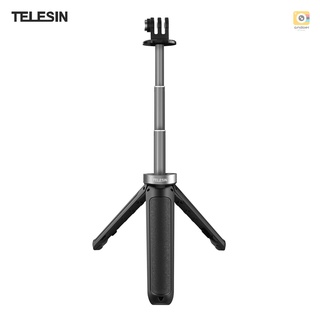 Telesin GP-MNP-092-X ขาตั้งกล้องเซลฟี่ ขนาดเล็ก แบบเปลี่ยน สําหรับ GoPro 10 9 Insta360 One R Osmo Action Series C