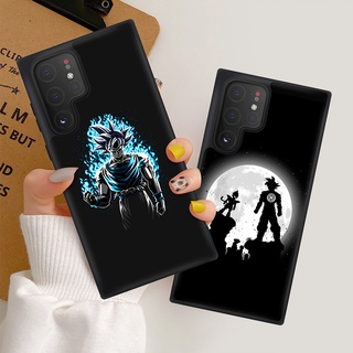 เคสโทรศัพท์มือถือนิ่ม พิมพ์ลายอนิเมะ Dragon Ball สีดํา สําหรับ Samsung Galaxy S9 Plus S10e S10 5G NOTE 10