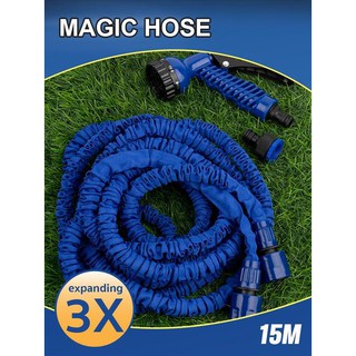 𝟔𝟕𝒂𝒂𝒗 MAGIC HOSE สายฉีดน้ำยืดขยายได้ หัวฉีดน้ำ รดน้ำต้นไม้ ล้างรถ สายยางยืดได้ Watering Hose สายยางรดน้ำต้นไม้