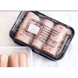 ส่งได้เฉพาะ instant delivery | แฮมอกไก่สไลด์รมควัน โซเดี่ยมต่ำ LEAN&CLEAN ขนาด 500 กรัม