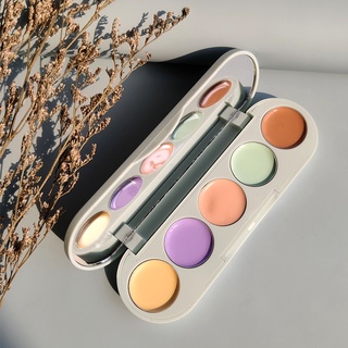 SUIKONE Five-color Concealer Plate Highlight Brightening Shadow Repair Nose Shadow Repair Color Toning Concealer