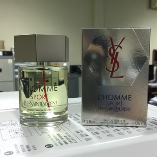 Ysl l’ home sport 100 ml กล่องไม่ซีล