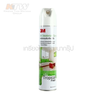 3M สเปรย์ปรับอากาศ กลิ่นทรอปิคอล ขนาด 300 ML.ให้กลิ่นหอมที่บางเบาสะอาด และปลอดภัย สามารถใช้ลดกลิ่นอับกลิ่นอับในช่องแอร์B