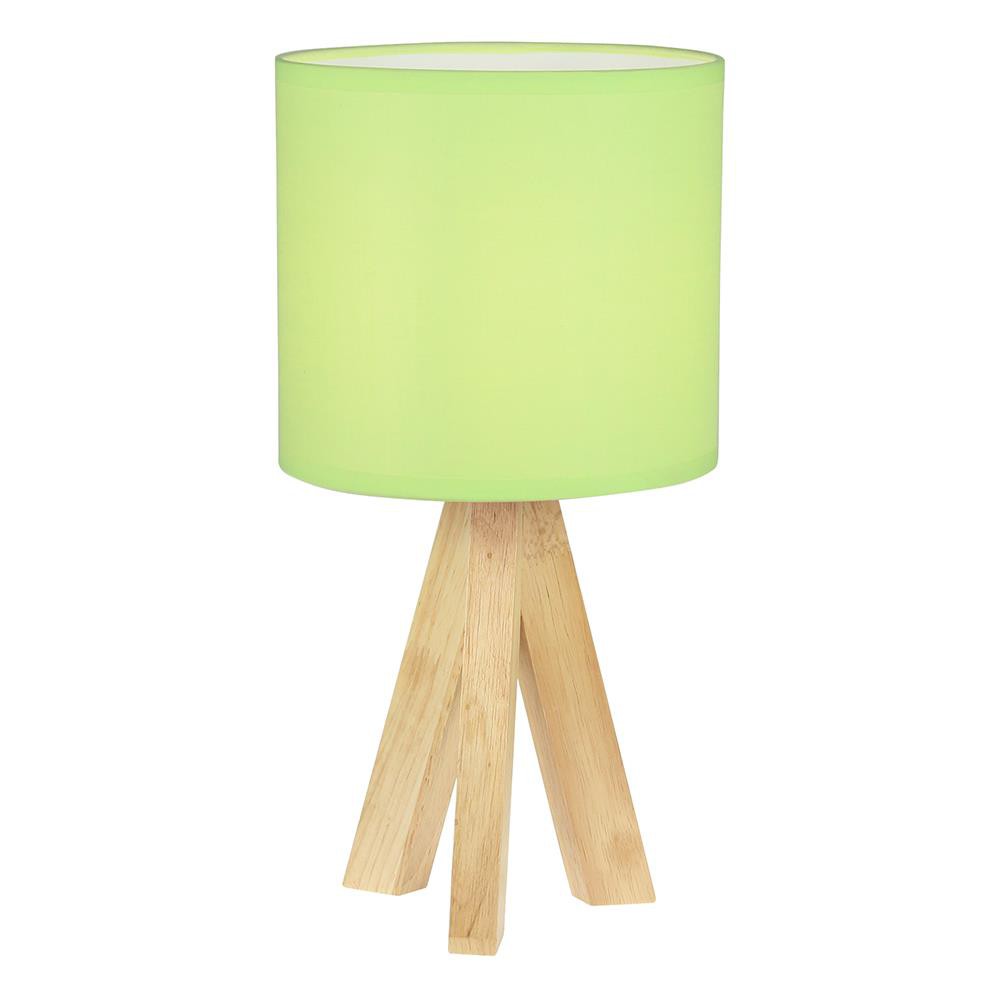 โคมไฟตั้งโต๊ะ ไฟตั้งโต๊ะ CARINI CONTEMPORARY LT8306GR ผ้า/ไม้ สีเขียว โคมไฟ โคมไฟ หลอดไฟ TABLE LAMP 