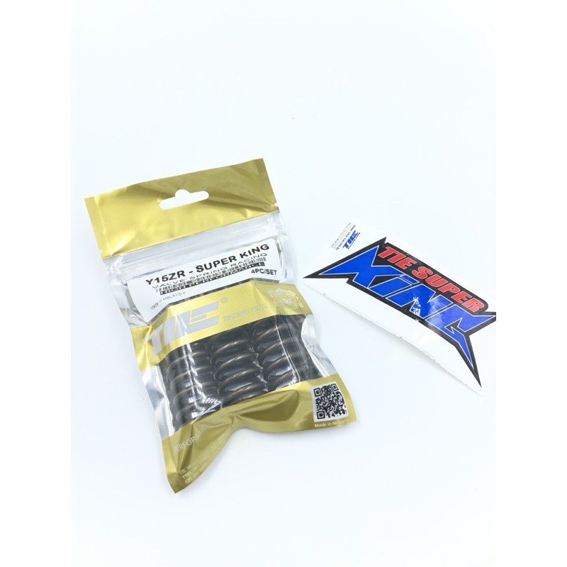 Yamaha Y15ZR Super King Racing Valve Spring 3.2mm DIA x 20.5mm OD x 38.5mm L - TIE Racing King