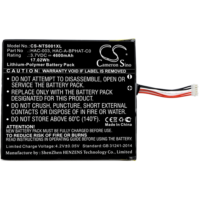 Batterie 3.7V 3390mAh pour Honeywell LXE MX8 MX8A380BATT