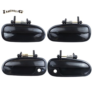 2Pcs Car Outside Exterior Door Handle for Honda Civic EK3 1996 1997 1998 1999 2000 (Rear Door Handle)