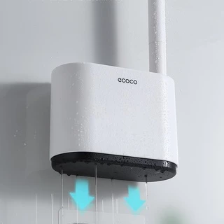 Ecoco ที่ขัดห้องน้ำ พร้อมด้ามแปรงขัดส้วม แปรงขัดพื้น ขัดชักโคร แถมฟรีพร้อมแผ่นน้ำยาใช้แล้วทิ้ง16ชิ้น E2013