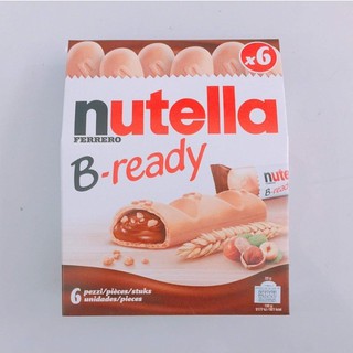 Nutella B-ready กล่องละ 6 ชิ้น