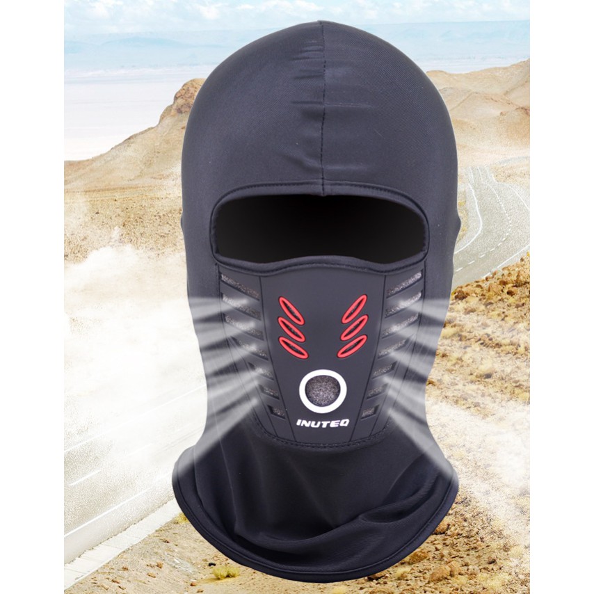 หมวกโม่ง ผ้าคลุมหัว หน้ากากคลุมหน้า โม่งใส่ขับมอไซค์ บิ๊กไบค์ หน้ากากคลุมหน้า ผ้าบัฟ กันรังสียูวี UV