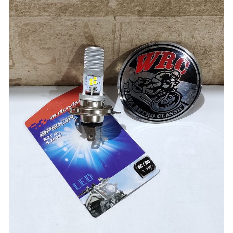 Autovision H4 RZ1 HS1 หลอดไฟ LED ด้านหน้าโฟกัสสีขาวสดใส